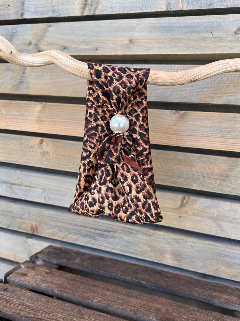 Foulard aimanté Léo camel