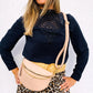 Sac banane Astrid beige clair