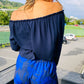 Blouse Laurel bleu marine