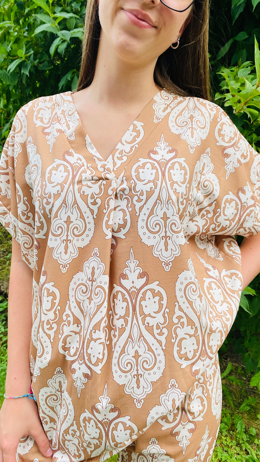 Blouse Naomi camel