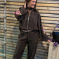 Pantalon Tomy chocolat