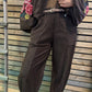 Pantalon Tomy chocolat