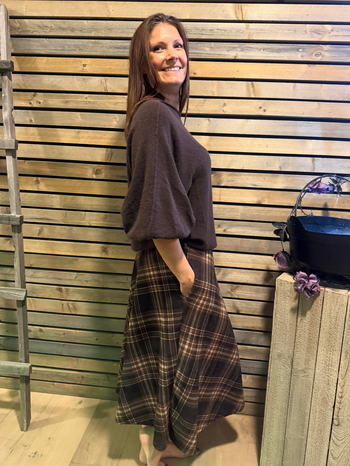 Pull Bonnie chocolat