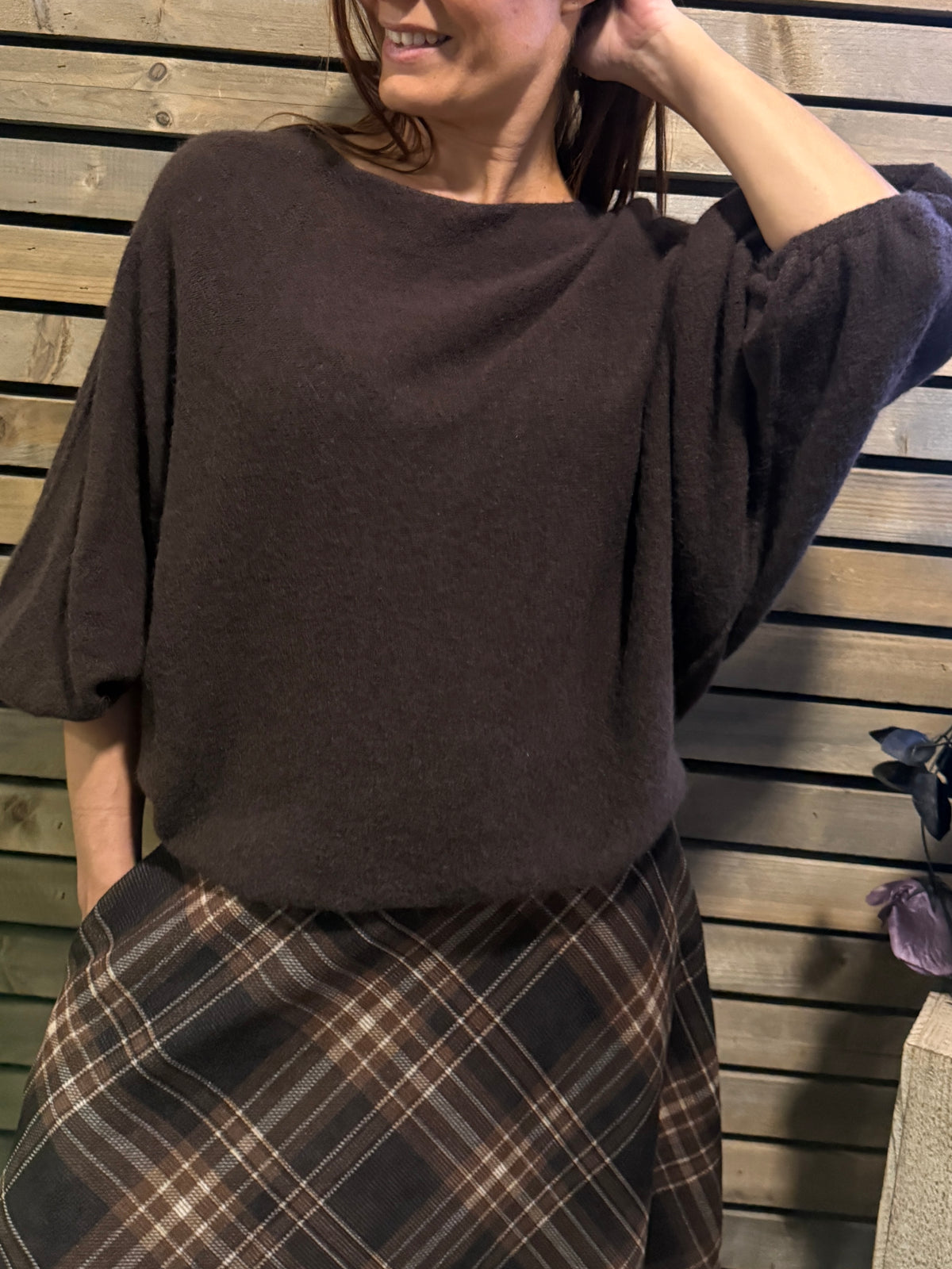 Pull Bonnie chocolat