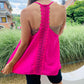 Top Viviane fuschia