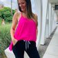 Top Viviane fuschia