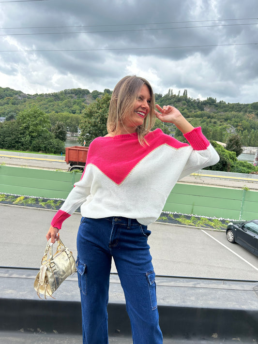 Pull Olivia fuchsia