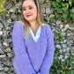 Pull Léa mauve