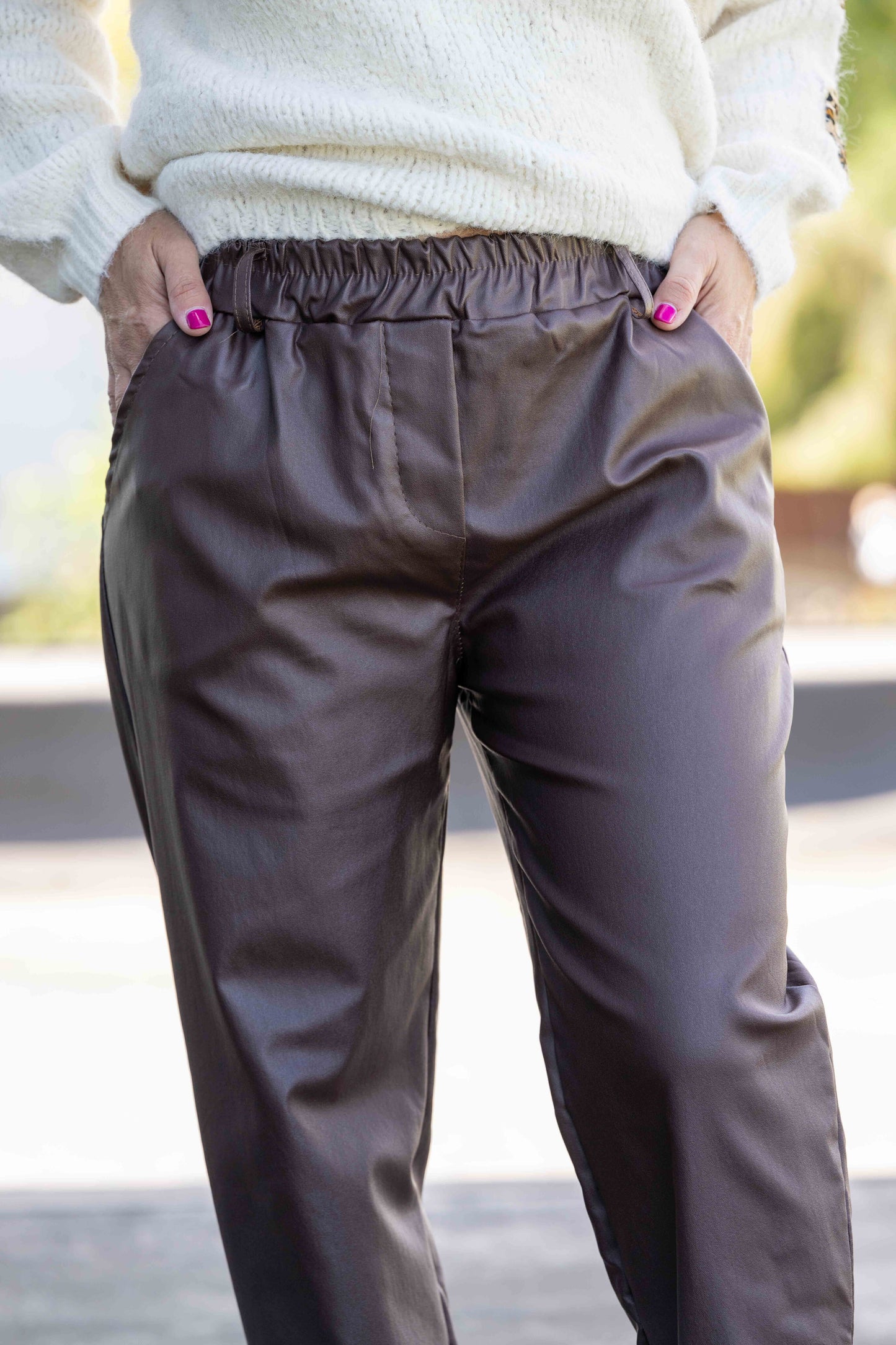 Pantalon Gabriel chocolat