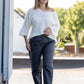 Pull Aya blanc cassé