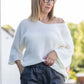 Pull Aya blanc cassé