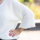 Pull Aya blanc cassé