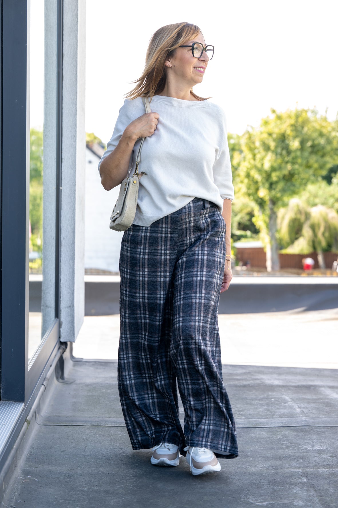 Pantalon Noah taupe