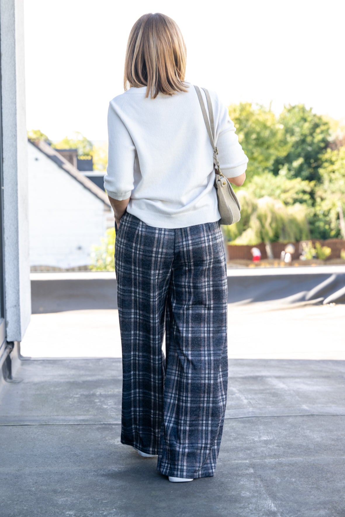 Pantalon Noah taupe