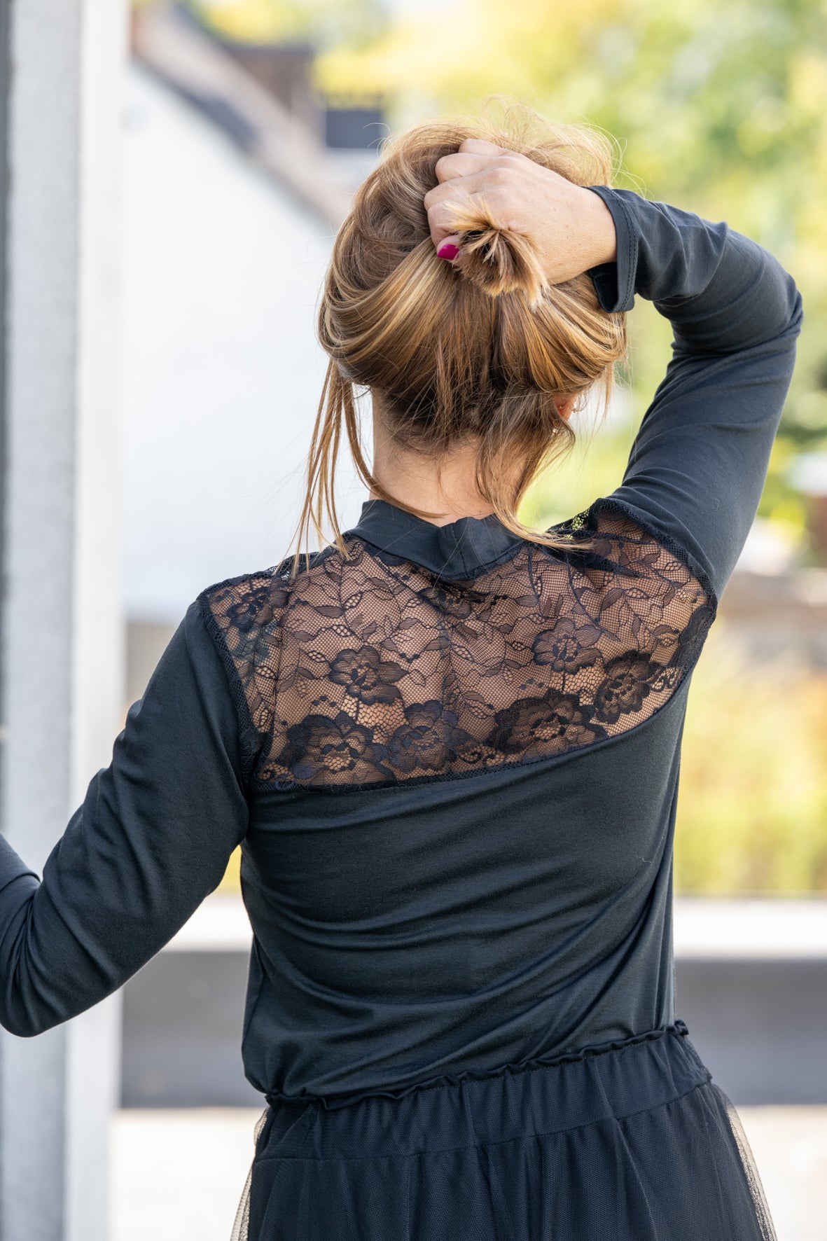 Blouse Lolita noir