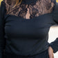 Blouse Lolita noir