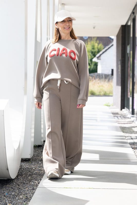 Pantalon Ciao taupe