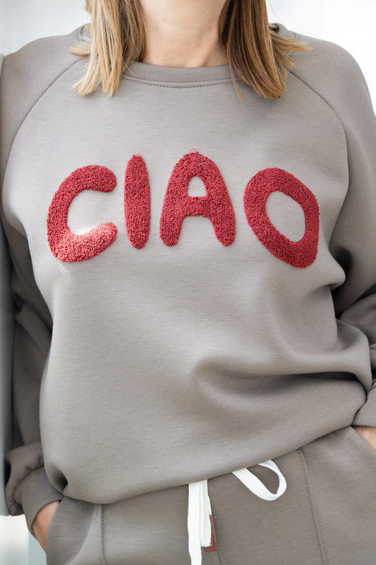 Sweat Ciao taupe