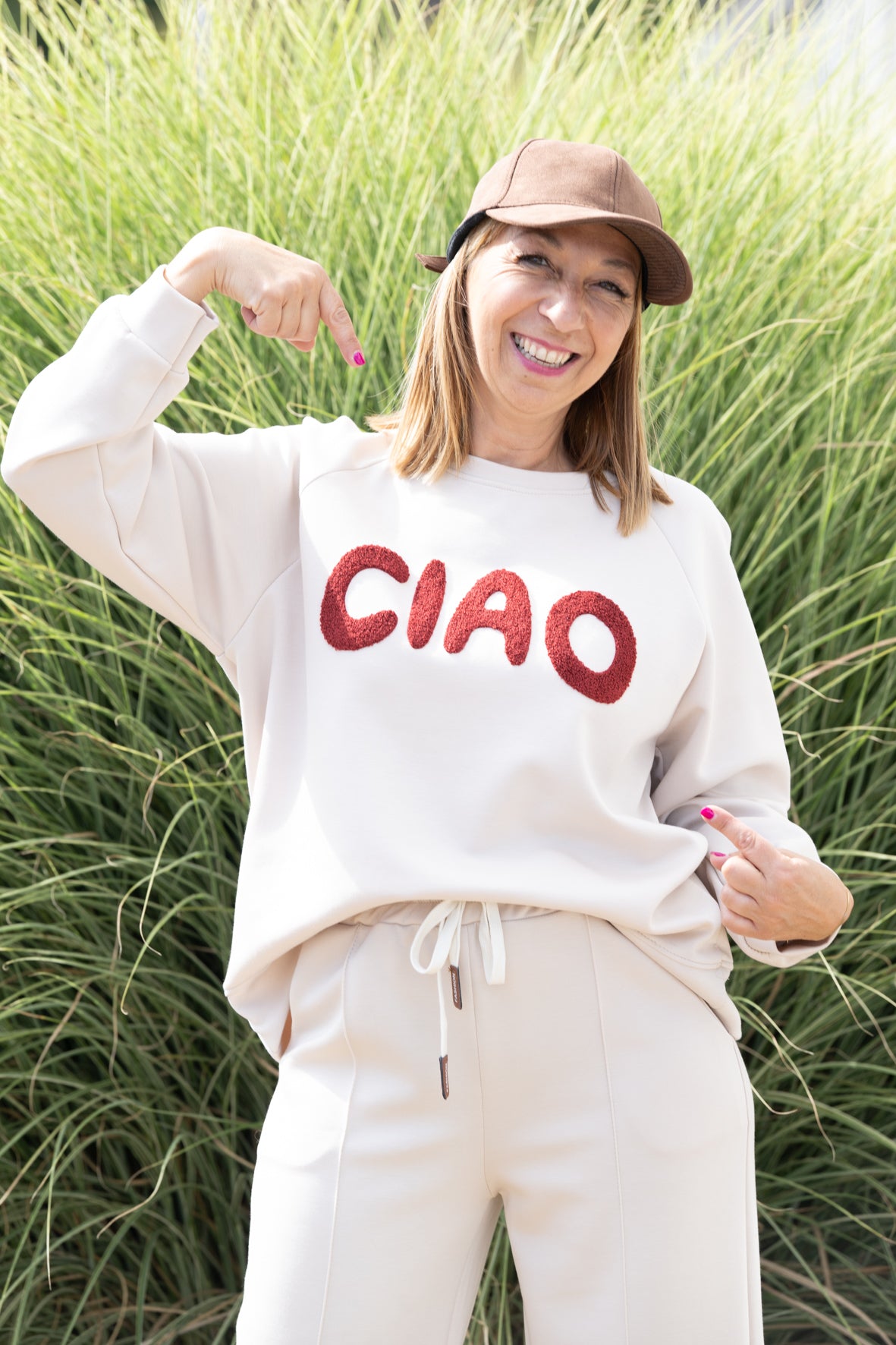 Sweat Ciao beige