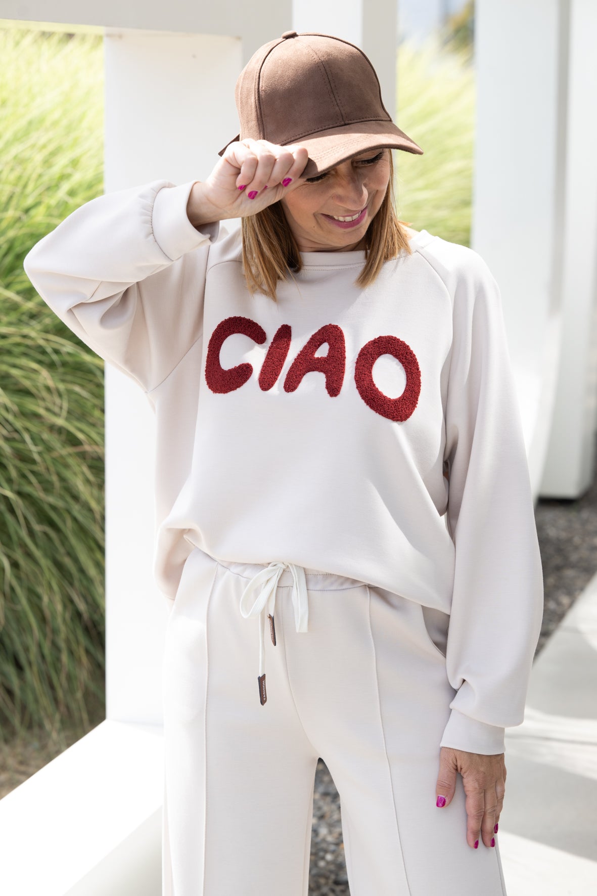 Sweat Ciao beige