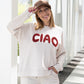 Sweat Ciao beige