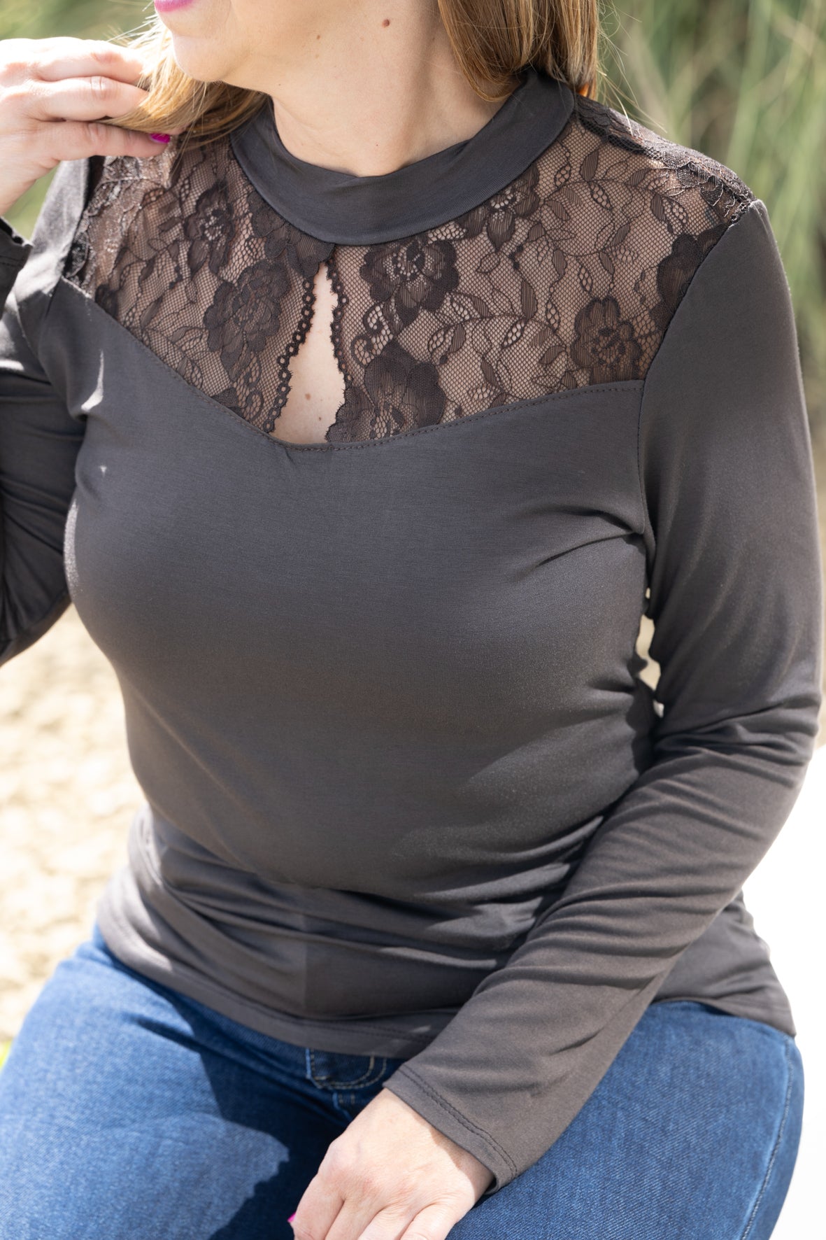 Blouse Lolita chocolat