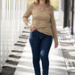 Blouse Lolita camel