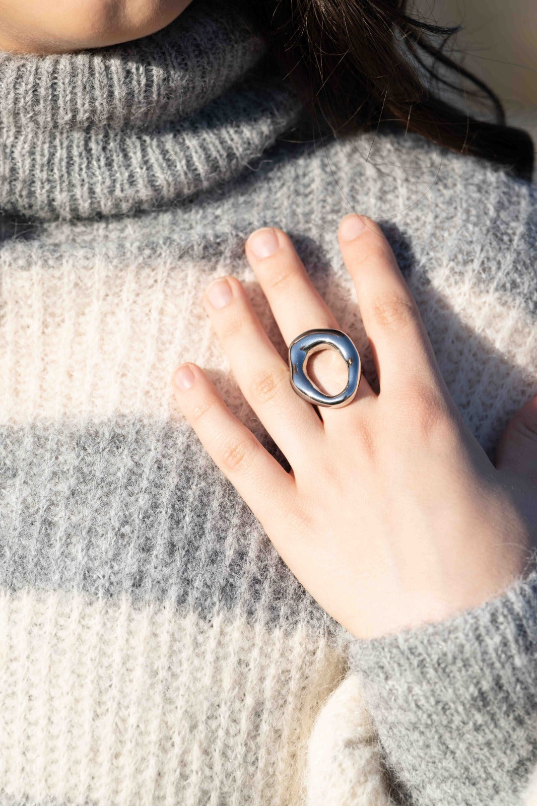 Bague Zephy argenté