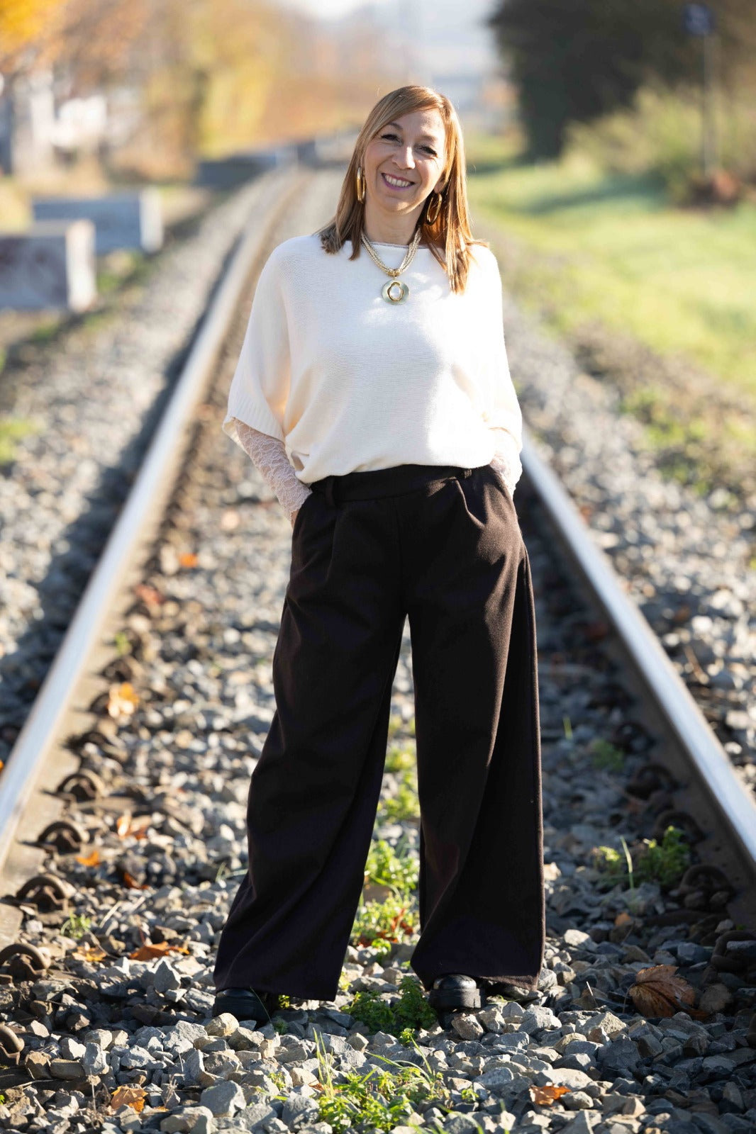 Pantalon Evan chocolat