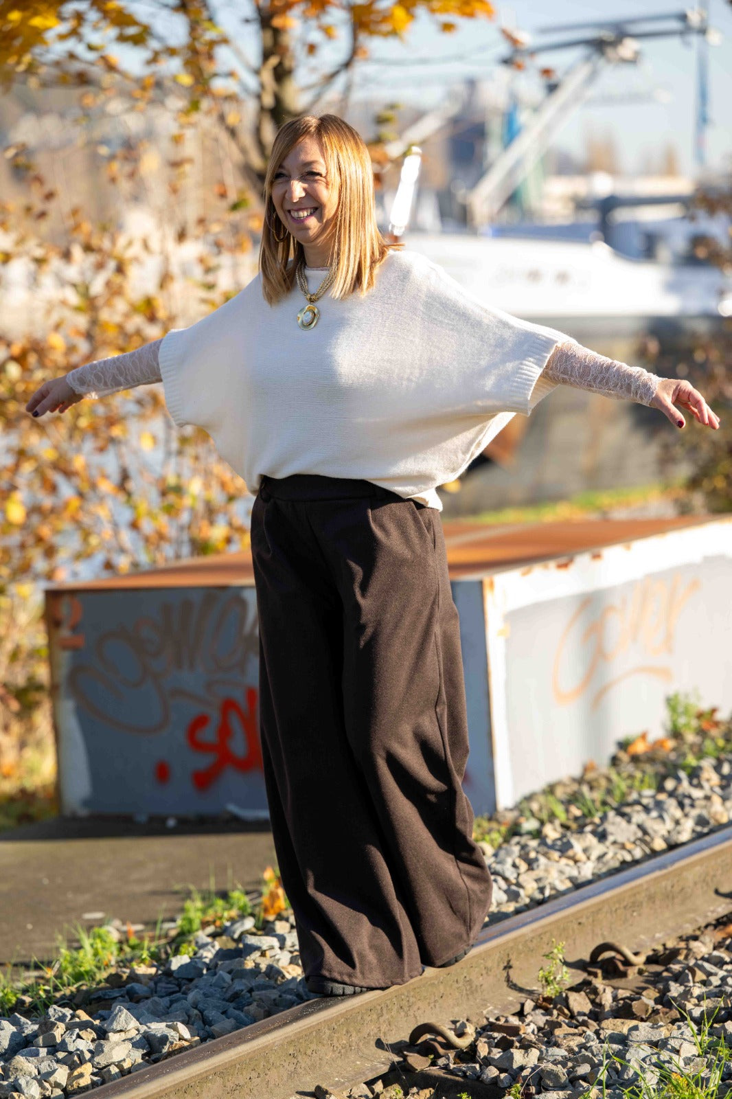 Pantalon Evan chocolat