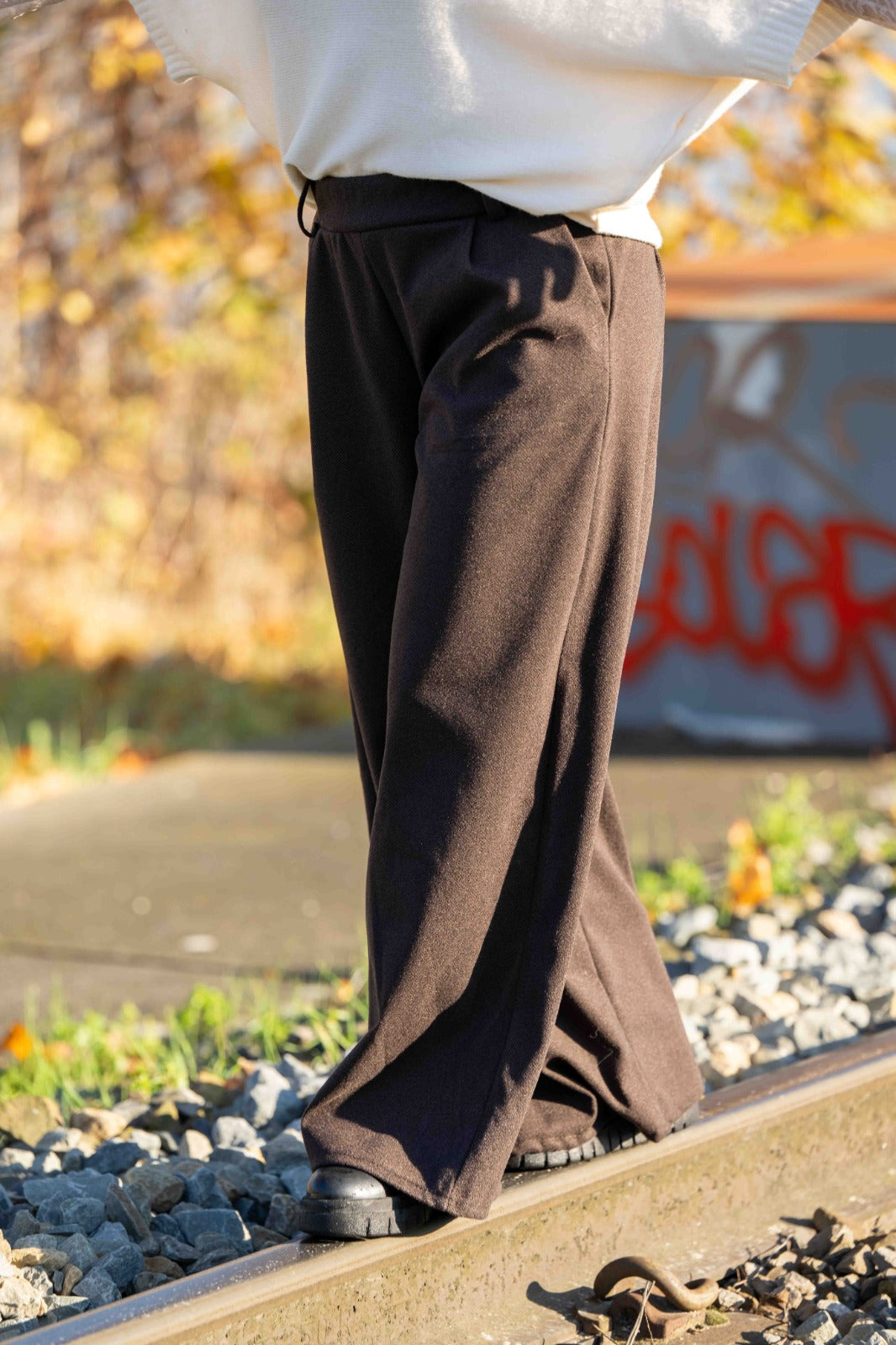 Pantalon Evan chocolat