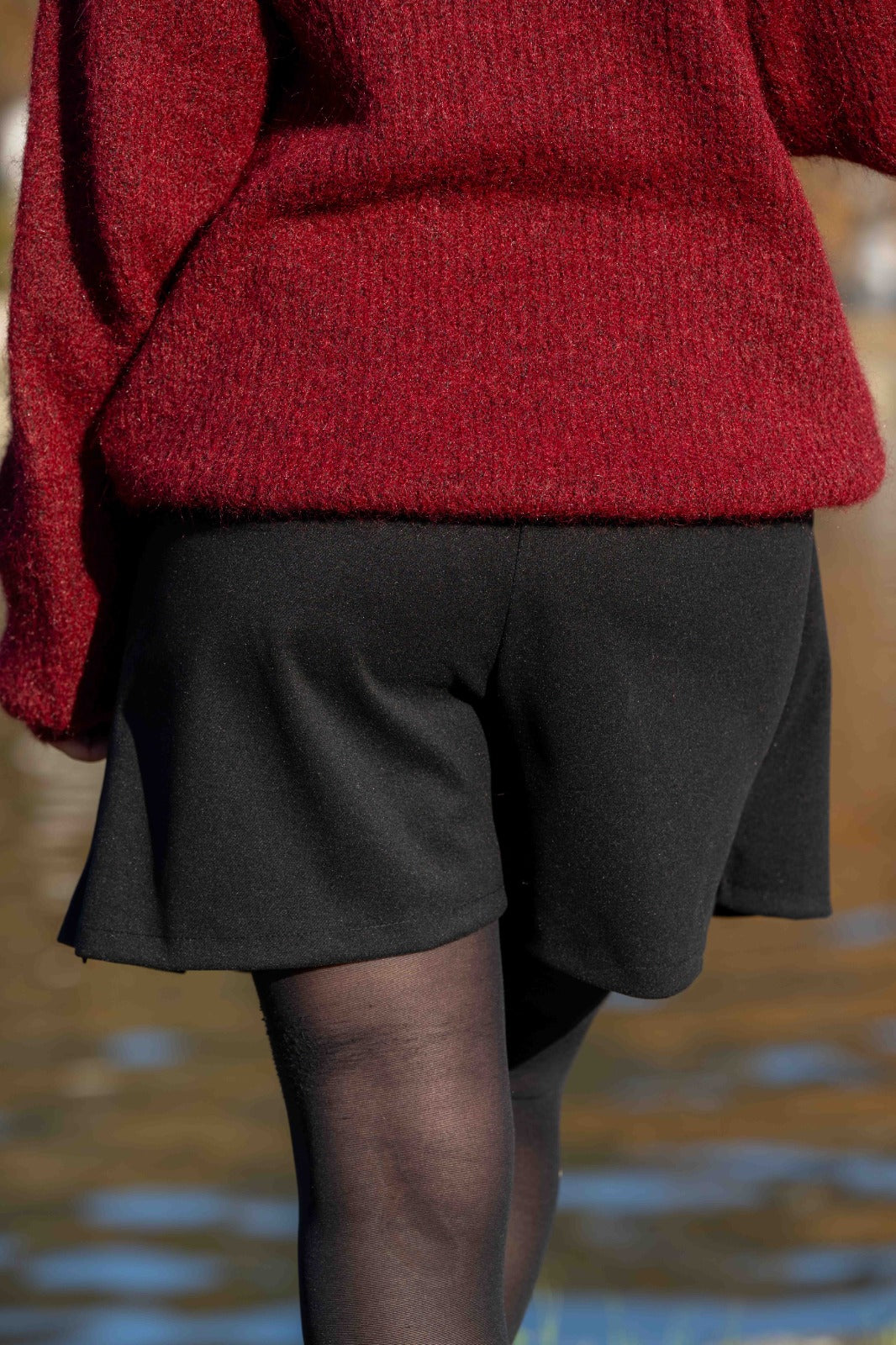 Jupe short Talia Noir