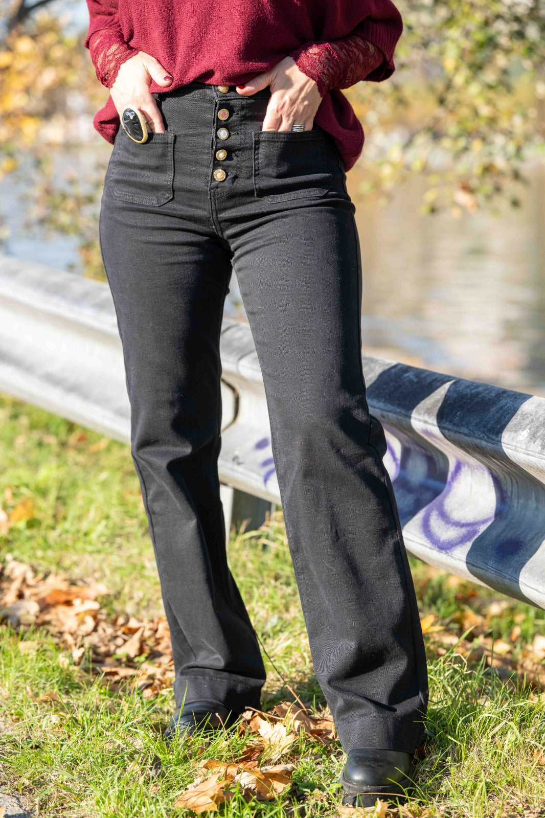 Jeans Gaspard noir
