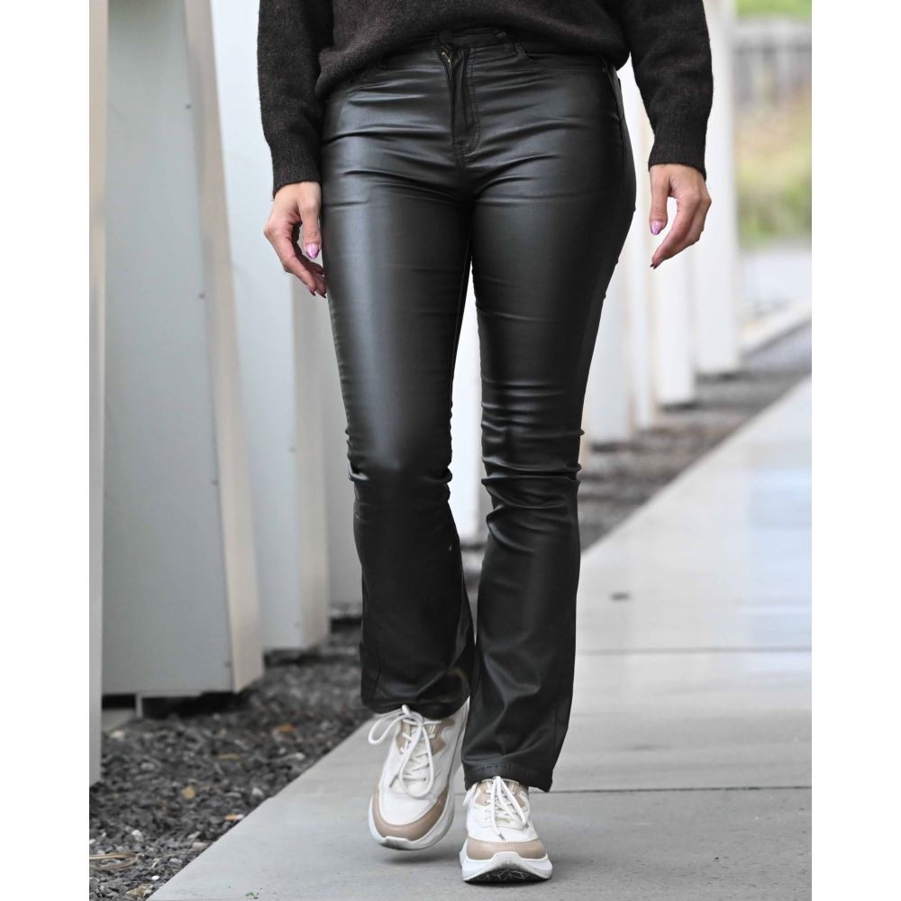 Pantalon Thao vert sapin