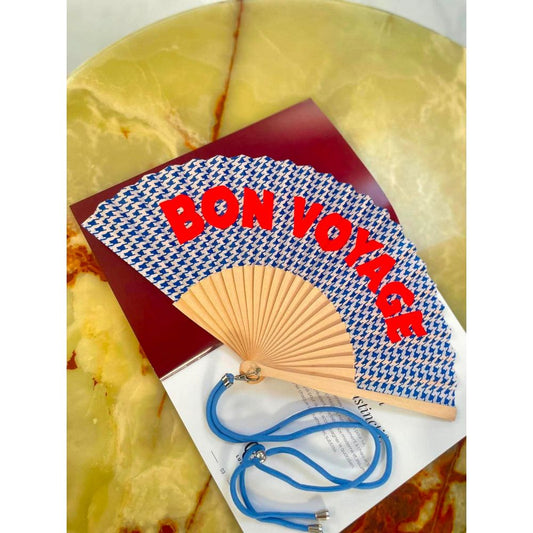 Eventail "BON VOYAGE"