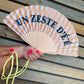 Eventail "Un zeste d'été"