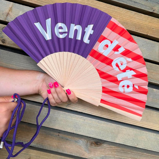 Eventail "Vent d'été"