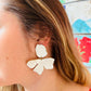 Boucle d’oreille Rosette