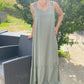 Robe Maeva kaki