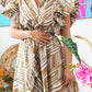 Robe courte Stella Beige