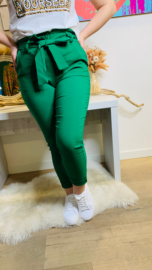 Pantalon Glodia Vert Gucci