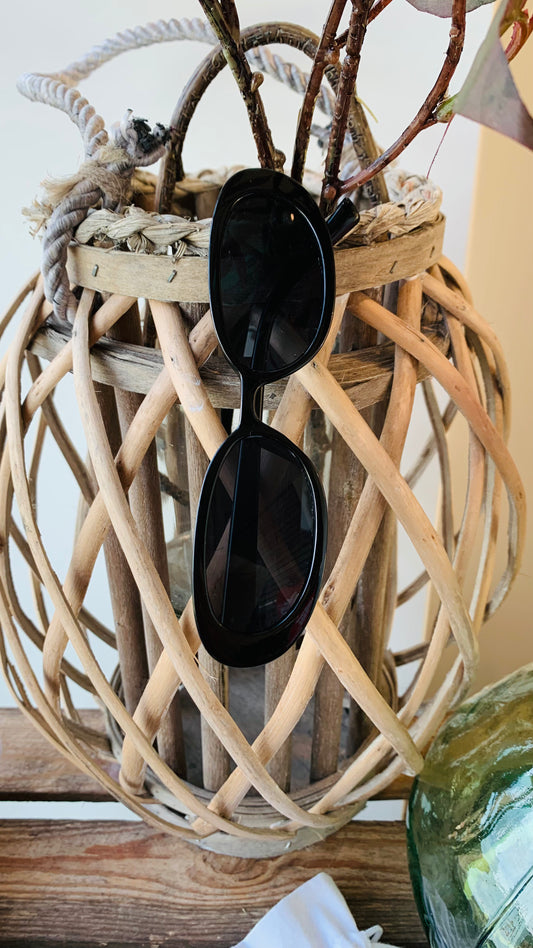 Lunettes de soleil boho noir